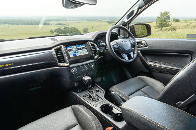Illustration for article titled The 2019 Ford Ranger Raptor Is a Hilarious Monster on Tight Roads